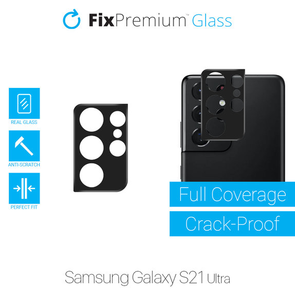 Protezione obiettivo fotocamera posteriore per Samsung Galaxy S21 Ultra, FixPremium