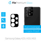 Protezione obiettivo fotocamera posteriore per Samsung A23, A33, A53, FixPremium