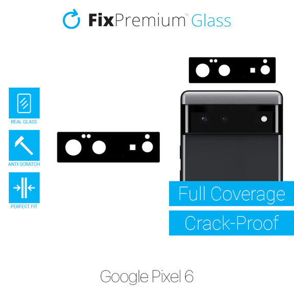 Protezione obiettivo fotocamera posteriore per Google Pixel 6, FixPremium