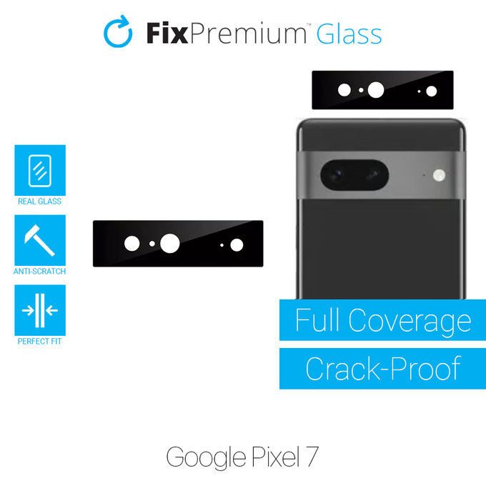 Protezione obiettivo fotocamera posteriore per Google Pixel 7, FixPremium