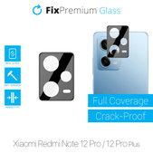 Protezione obiettivo fotocamera posteriore per Xiaomi Redmi Note 12 Pro, 12 Pro Plus, FixPremium