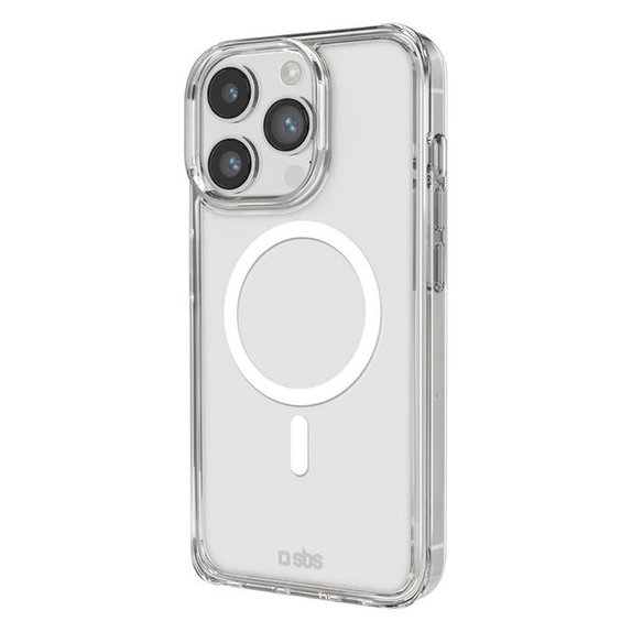 Custodia Light Mag con MagSafe per iPhone 14 Pro, Transparent, SBS