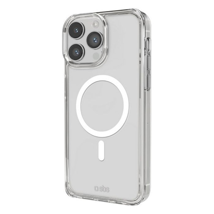 Custodia Light Mag con MagSafe per iPhone 14 Pro Max, Transparent, SBS