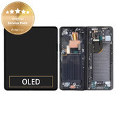 Schermo per Samsung Z Fold 5 F946B, Phantom Black, Vetro touch con cornice, GH82-31842A, Genuine Service Pack