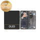 Schermo per Samsung Z Fold 5 F946B, Gray, Vetro touch con cornice, GH82-31842D, Genuine Service Pack