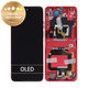 Schermo per Motorola Razr 40 Ultra, Viva Magenta, Vetro touch con cornice, 5D68C22598, Genuine Service Pack