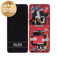 Schermo per Motorola Razr 40 Ultra, Viva Magenta, Vetro touch con cornice, 5D68C22598, Genuine Service Pack