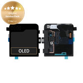 Schermo per Samsung Z Flip 5 F731B, Vetro touch con cornice, External, GH97-29135A, Genuine Service Pack