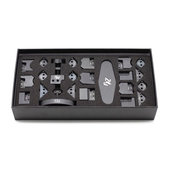 Set strumenti per riparazione angoli piegati e telaio 26 in 1 per iPad 2 - 4, Air, Mini 1 - 2, iPhone 5 - 7 Plus, iCorner Kit GB1100