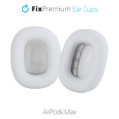 Cuscinetti auricolari in tessuto di ricambio per Apple AirPods Max, White