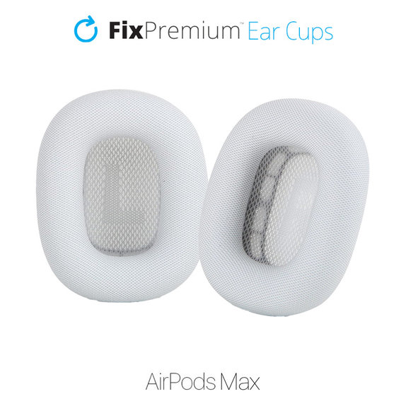 Cuscinetti auricolari in tessuto di ricambio per Apple AirPods Max, White