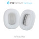 Cuscinetti auricolari in tessuto di ricambio per Apple AirPods Max, White