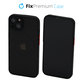 Custodia Matte con MagSafe per iPhone 13, 14, Black, FixPremium