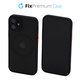 Custodia Matte con MagSafe per iPhone 12 mini, Black, FixPremium