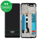 Schermo per Infinix Hot 11S NFC, Polar Black, Vetro touch con cornice