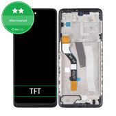 Schermo per Motorola Moto G51 XT2171, Black, Vetro touch con cornice