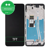 Schermo per Motorola Moto G53 5G, Ink Blue, Vetro touch con cornice