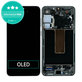 Schermo OLED per Samsung S23 Plus S916B, Phantom Black, Vetro touch con cornice