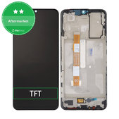 Schermo per Vivo Y76 5G, Midnight Space, Vetro touch con cornice