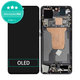 Schermo OLED per Xiaomi 12 2201123G 2201123C, Black, Vetro touch con cornice