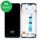 Schermo per Xiaomi Redmi Note 12, Onyx Grey, Vetro touch con cornice