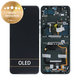 Schermo per Motorola Razr 40, Sage Green, Vetro touch con cornice, 5D68C22834, Genuine Service Pack
