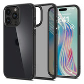Custodia Ultra Hybrid per iPhone 15 Pro Max, Frost Black, Spigen