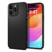 Custodia Liquid Air per iPhone 15 Pro, Matte Black, Spigen