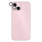 Protezione obiettivo fotocamera posteriore Hoops per iPhone 15, 15 Plus, Transparent, PanzerGlass