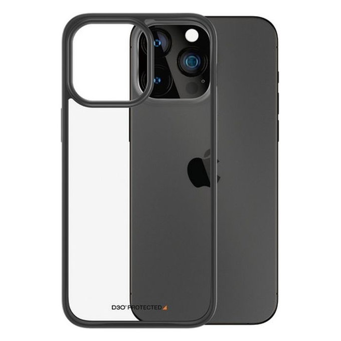 Custodia ClearCase D3O per iPhone 15 Pro Max, Transparent, PanzerGlass