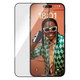 Vetro temperato Re:fresh UWF con aplicator per iPhone 15 Pro Max, Black, PanzerGlass