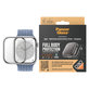 Vetro temperato Full Body D3O per Apple Watch 9/8/7 41 mm, Trasparente, PanzerGlass