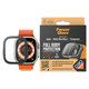 Vetro temperato Full Body D3O per Apple Watch Ultra/Ultra 2, Trasparente, PanzerGlass