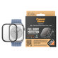 Vetro temperato Full Body D3O per Apple Watch 9/8/7 41 mm, Nero, PanzerGlass
