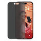 Vetro temperato UWF Privacy con aplicator per iPhone 15, Black, PanzerGlass