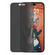 Vetro temperato UWF Privacy con aplicator per iPhone 15 Plus, Black, PanzerGlass