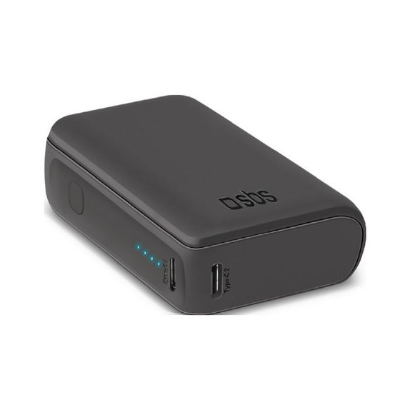 PowerBank NanoTube 10 000mAh, Black, SBS
