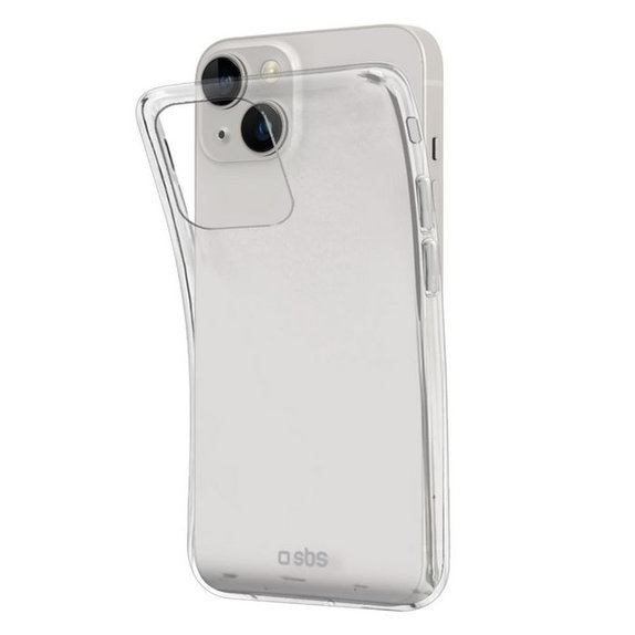 Custodia Skinny per iPhone 15, Transparent, SBS