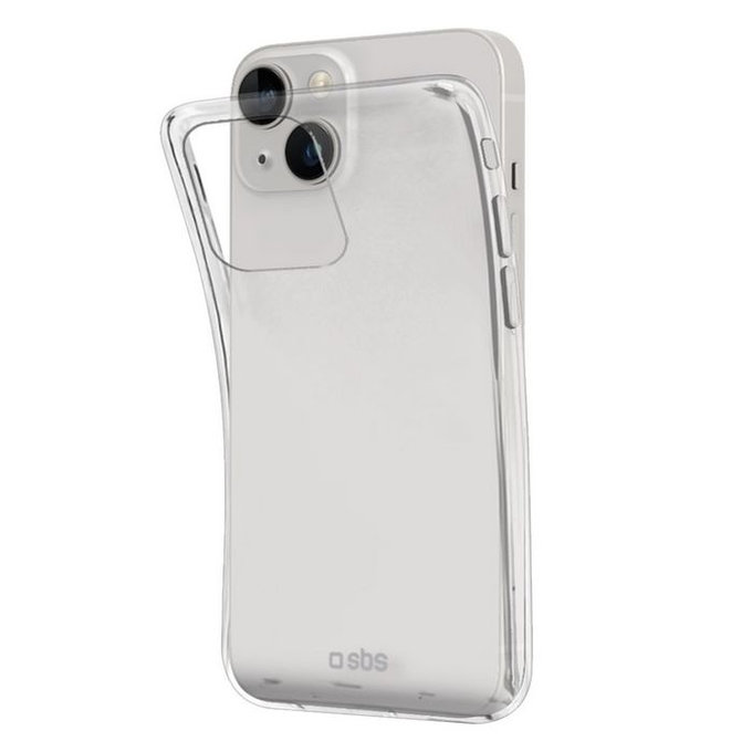 Custodia Skinny per iPhone 15 Plus, Transparent, SBS