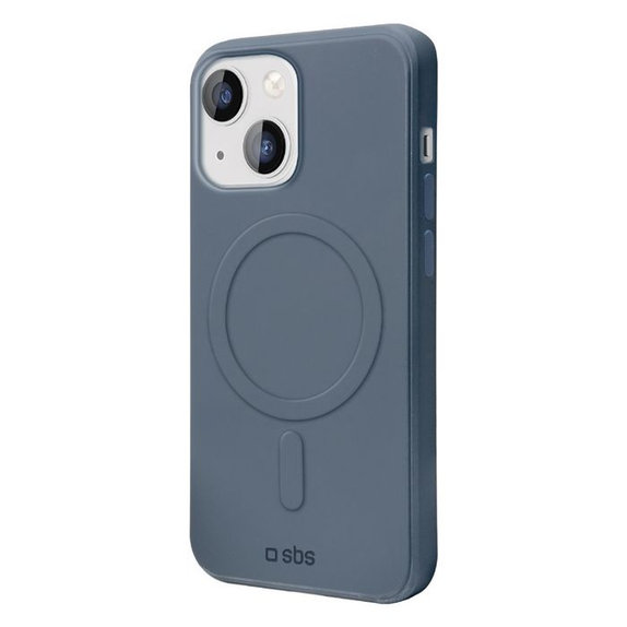 Custodia Instinct con MagSafe per iPhone 15, Blue, SBS