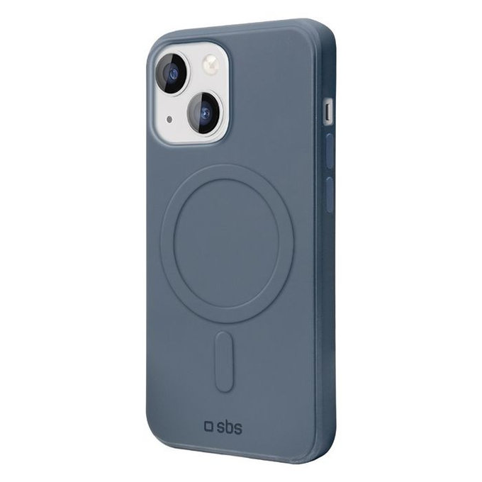 Custodia Instinct con MagSafe per iPhone 15, Blue, SBS