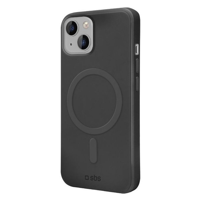 Custodia Instinct con MagSafe per iPhone 15 Plus, Black, SBS