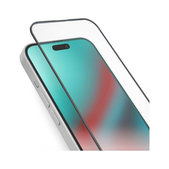 Vetro temperato Full Cover per iPhone 15 Plus, Black, SBS