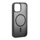 Custodia Gradient con MagSafe per iPhone 15, Black, PURO