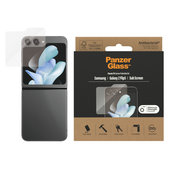 Vetro temperato AB per Samsung Galaxy Z Flip5 5G, Trasparente, PanzerGlass