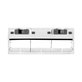 Cover spazzola principale per Ecovacs Deebot serie N, serie T, serie X1, serie Ozmo, White