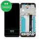Schermo per LG K41S, Black, Vetro touch con cornice