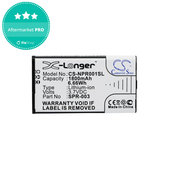 Batteria per Nintendo 3DSLL, New 3DSLL, DS XL 2015, SPR-001, SPR-003, SPR-A-BPAA-CO, 1800mAh, HQ