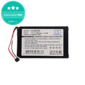 Batteria per Garmin Drive Assist 50, 50LMT, 51, 51LMT, Nüvi 1200, 1205, 1205W, 1250, 1255W, 1260, 1260W, 140T, 150T, 2595LM, 2595LMT, 361-00035-01, 930mAh, HQ