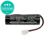Batteria per Leifheit Dry&Clean 51000, 51002, 51113, 51114, BFN18650 1S1P, Li-Ion, 3400mAh, 3.7V, HQ